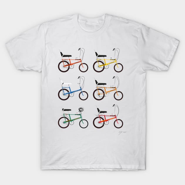 Raleigh Chopper Evolution T-Shirt by Tunstall